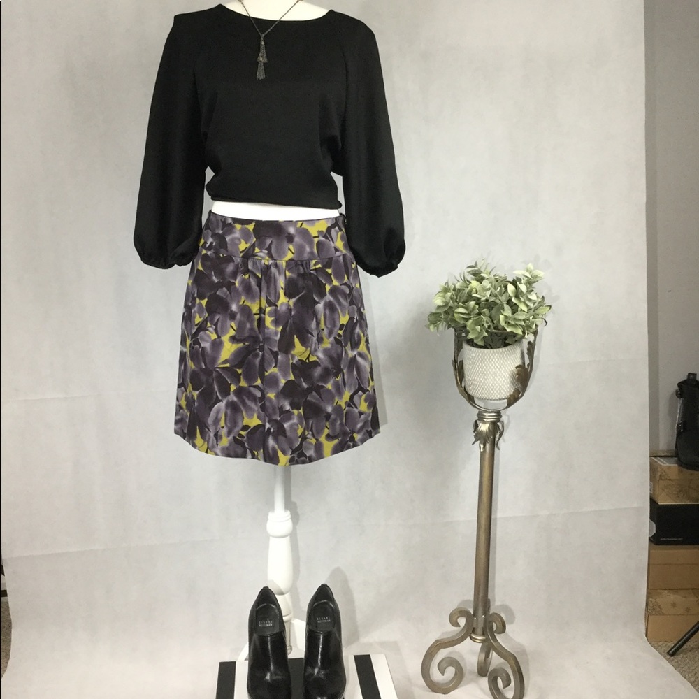 🔥NWT J Crew Abstract Print Skirt